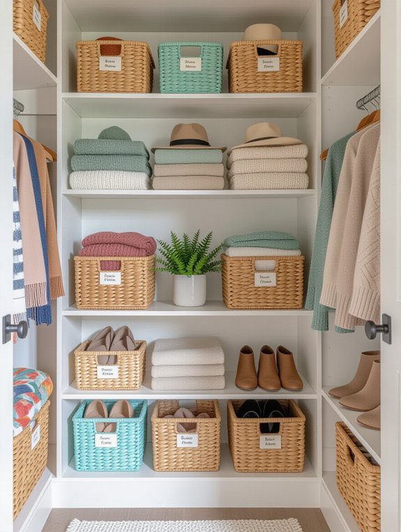 organize with baskets effectively