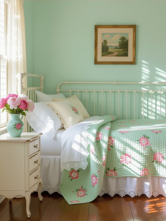 pastel themed serene retreat