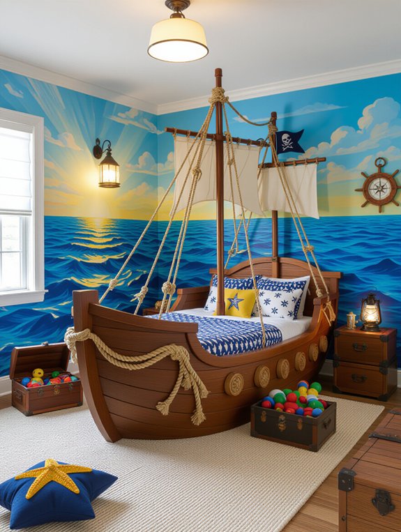 pirate themed bedroom adventure