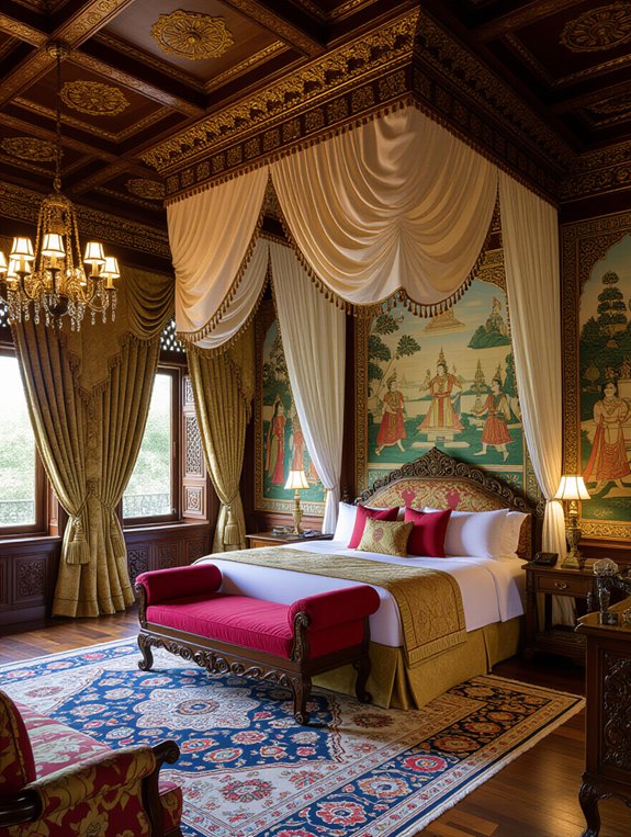 royal luxury bedroom retreat