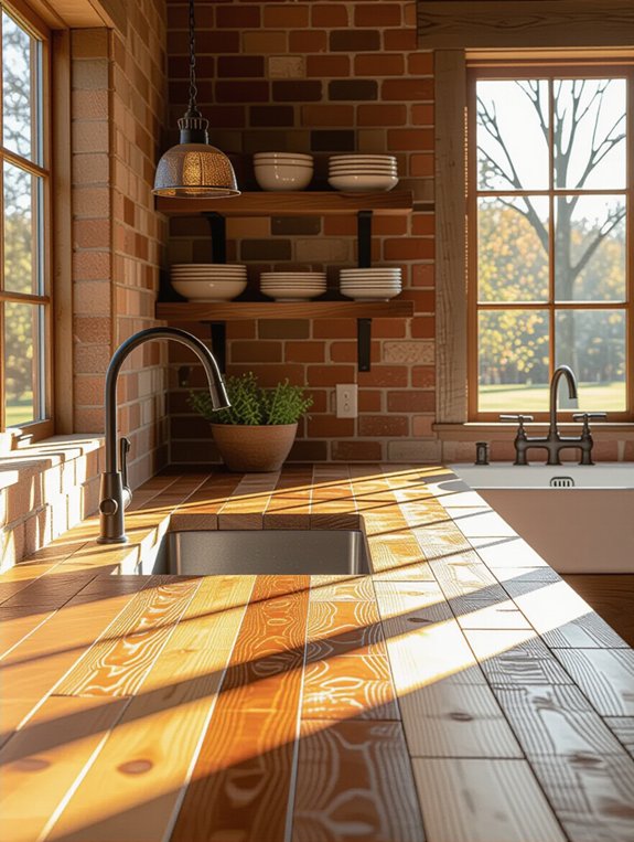 rustic charm durable tiles