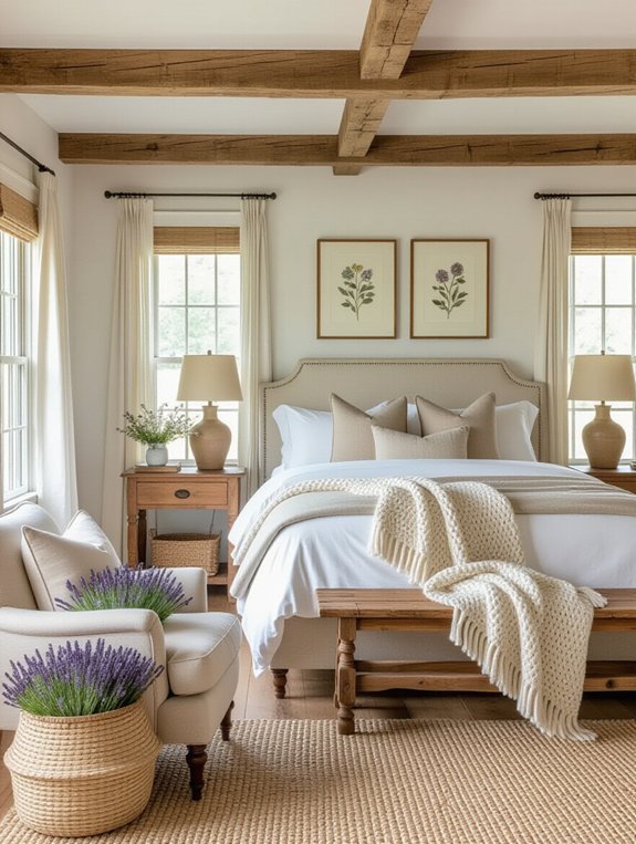 rustic warmth and comfort