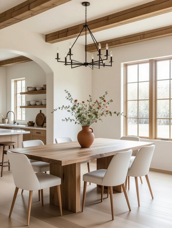 rustic warmth in design