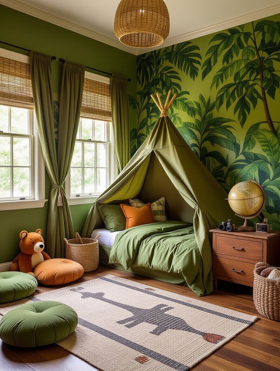 safari themed bedroom adventure