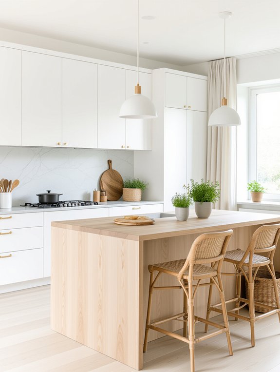 scandinavian minimalism and warmth