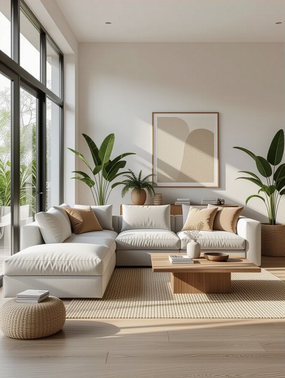serene functional minimalist elegance