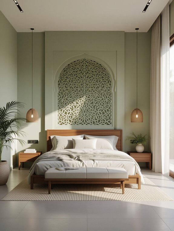 serene minimalist bedroom design