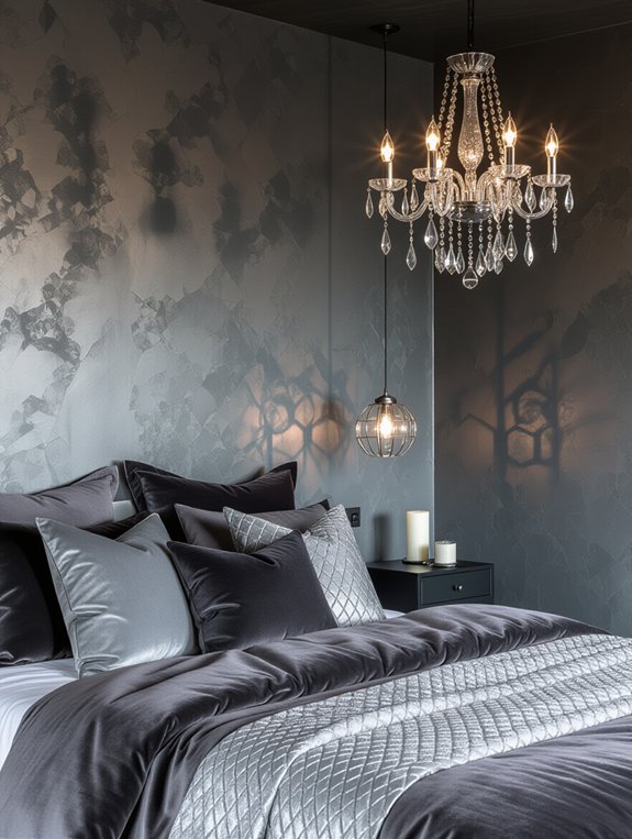 sophisticated gray bedroom elegance