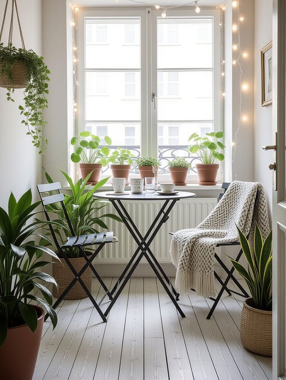 space saving balcony furniture