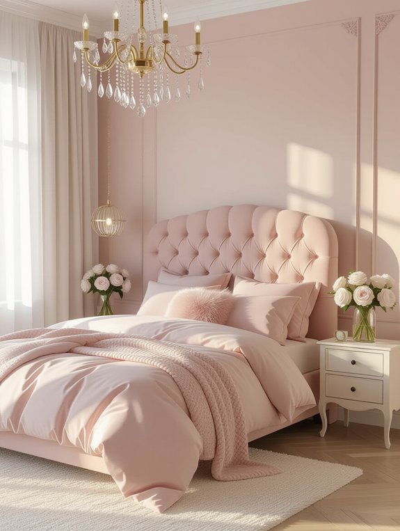 stylish pink headboard options