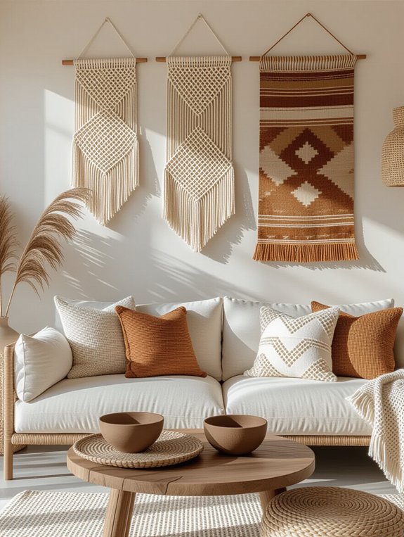 textured wall hangings options