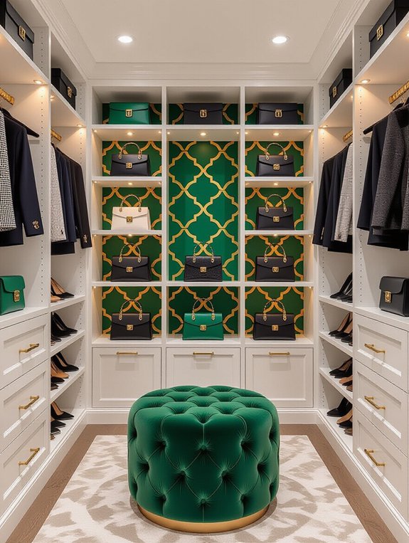transform closet with color