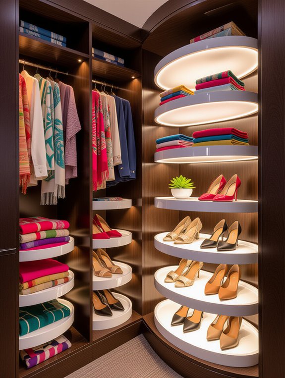 transform corners with lazy susans