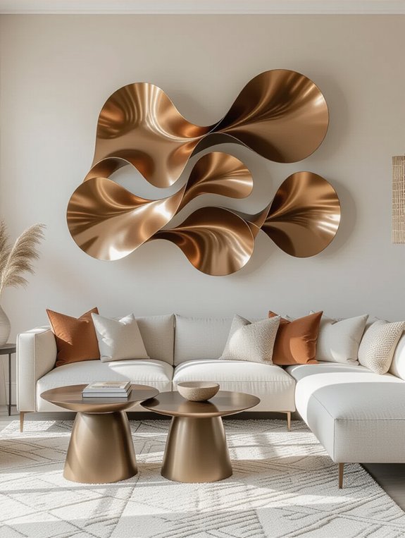 transformative metal wall sculptures