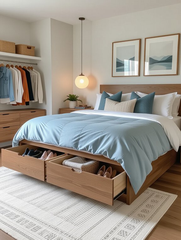 under bed storage solutions maximize