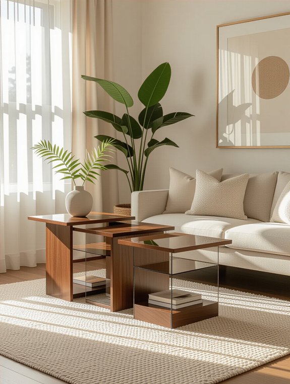 versatile nesting tables solution