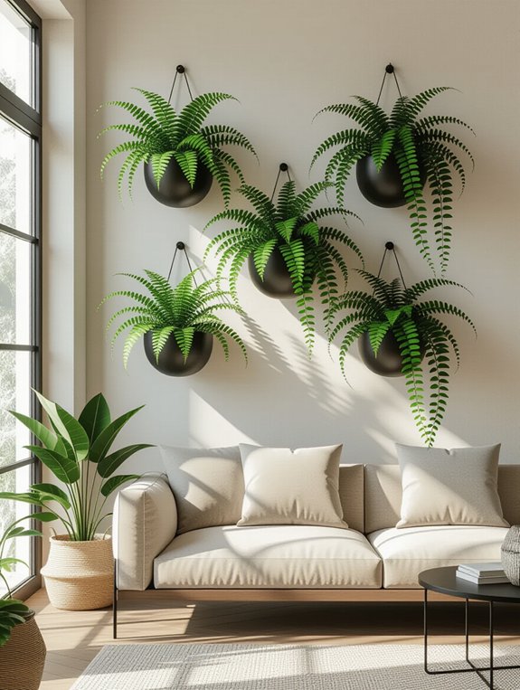 vertical wall mounted greenery