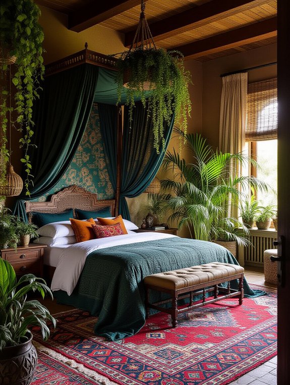 vibrant eclectic cozy retreat