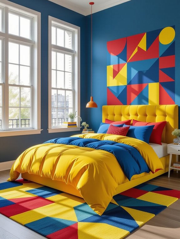 vibrant primary color palette