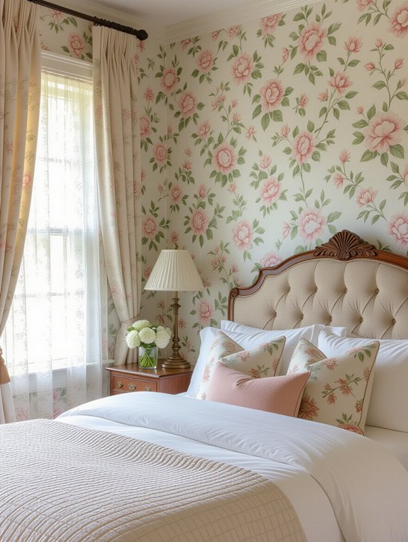 vintage prints create coziness