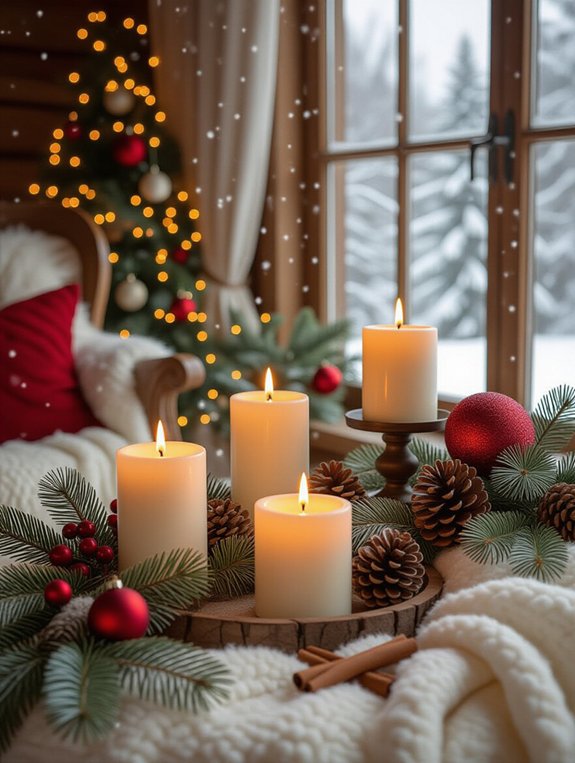 warm holiday aromas enhance