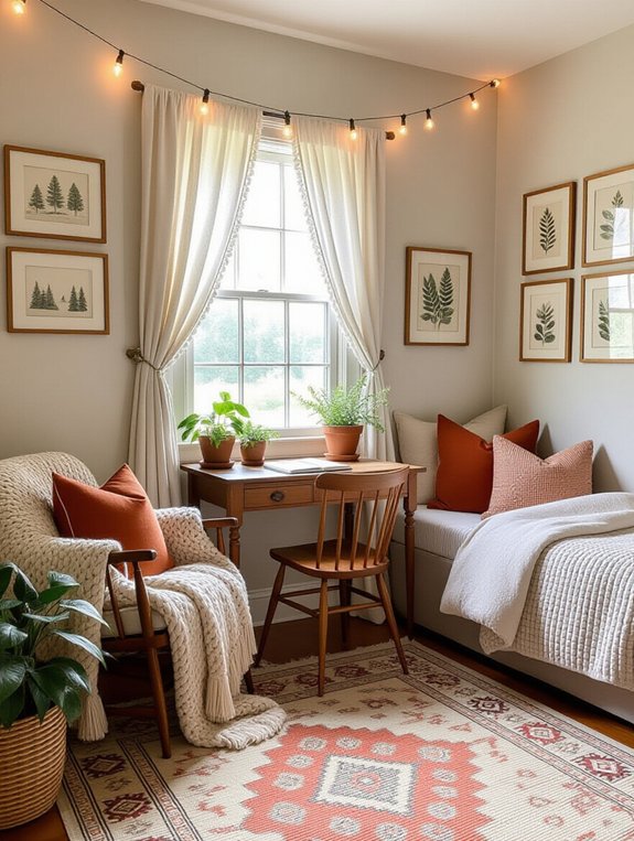 warm inviting cozy retreat