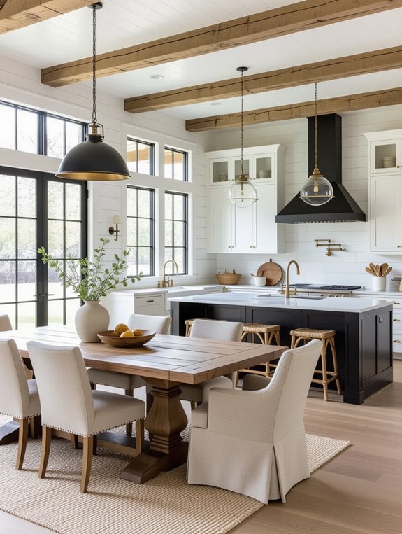 warm inviting farmhouse elegance