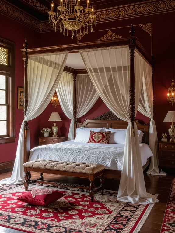 warm nostalgic romantic retreat