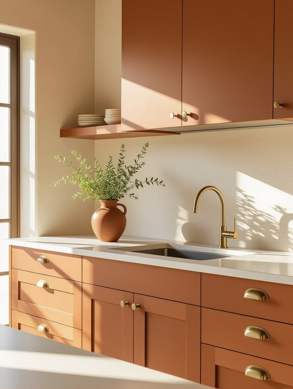 warm rustic kitchen charm