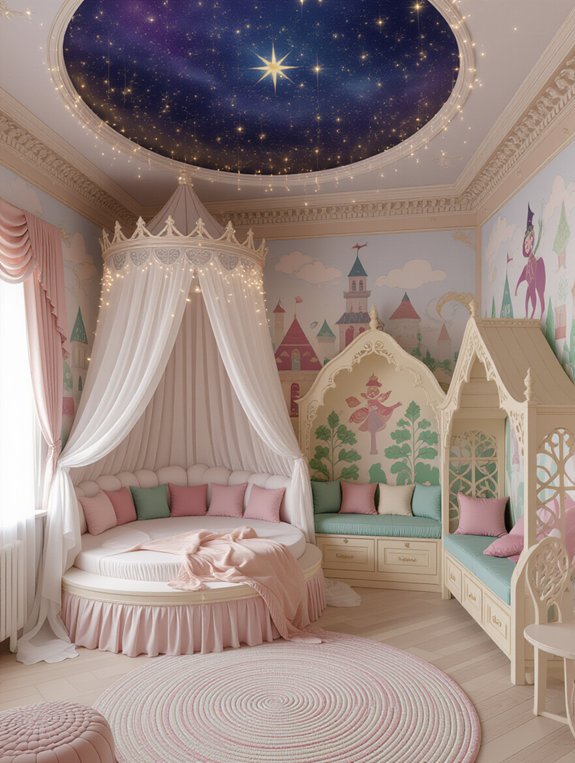 whimsical fairy tale castle