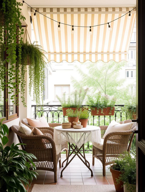 year round balcony shade solution