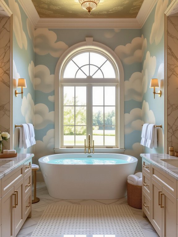 bold artistic bathroom transformations