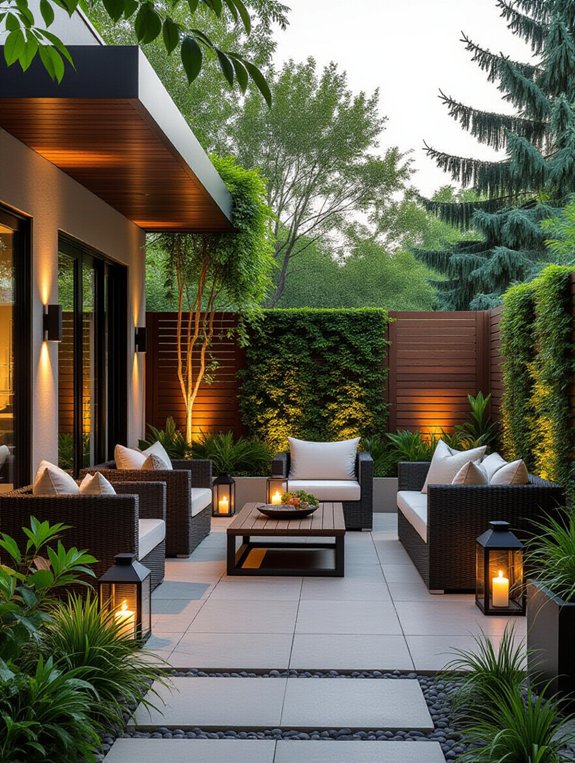 cozy outdoor privacy solutions