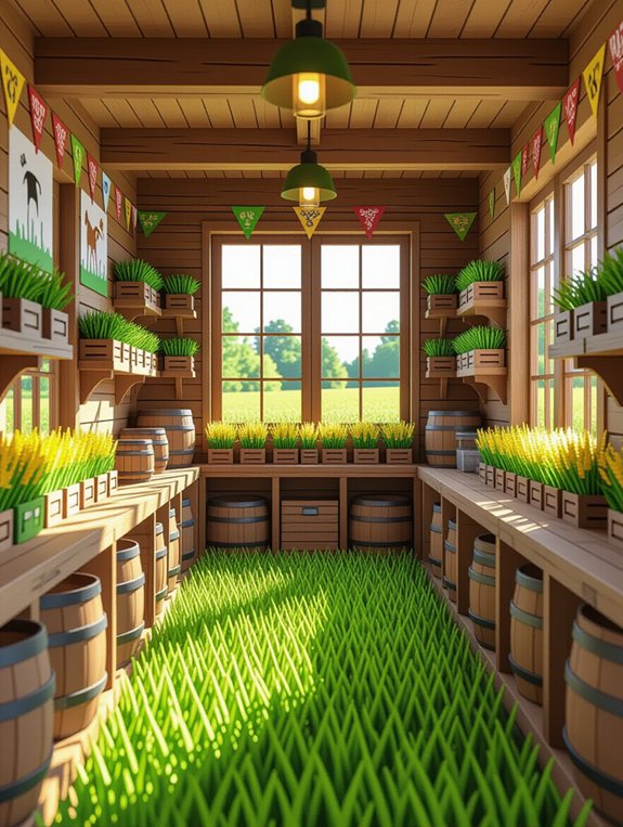 cozy rustic farm storage