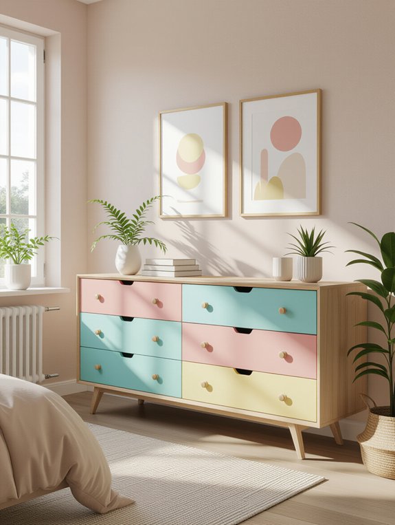 customizable modular dresser features