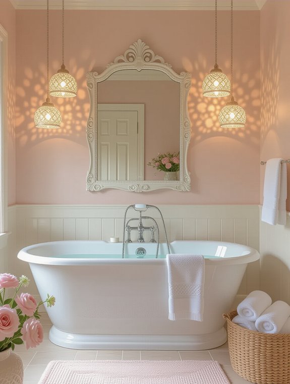 elegant bathroom lighting options