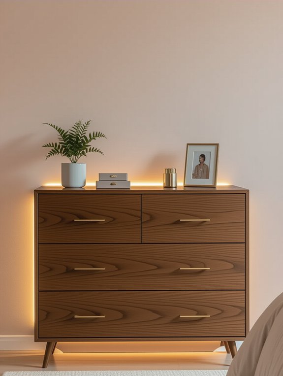 functional stylish dresser lighting