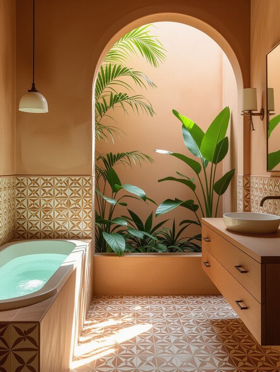 geometric terracotta tile designs