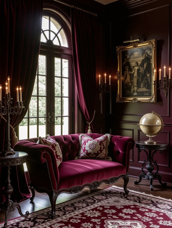 gothic decor for ambiance