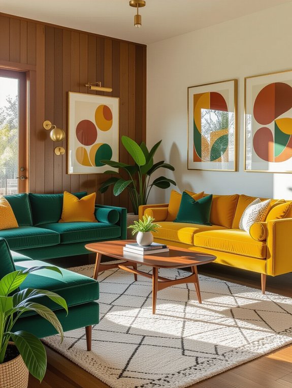 harmonious earthy color palette