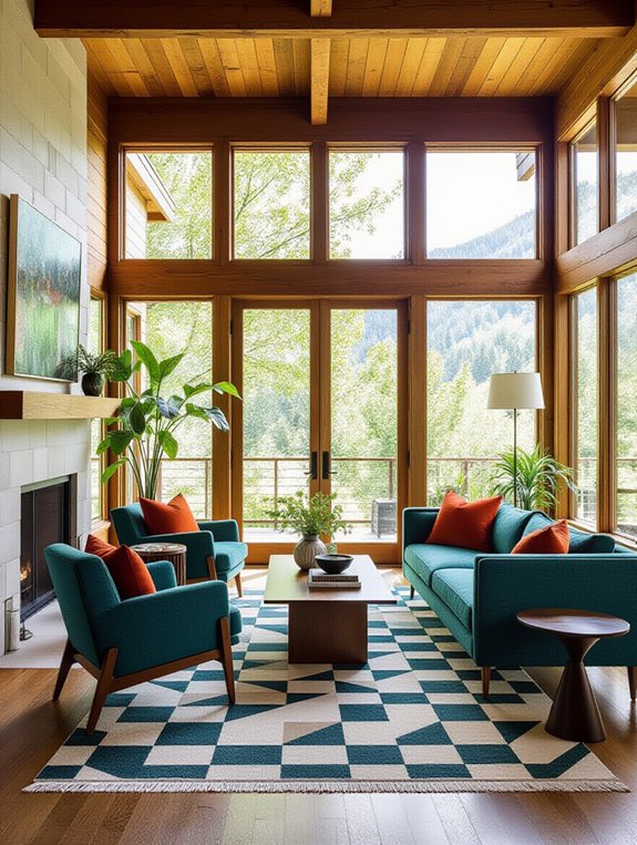 inviting open airy spaces