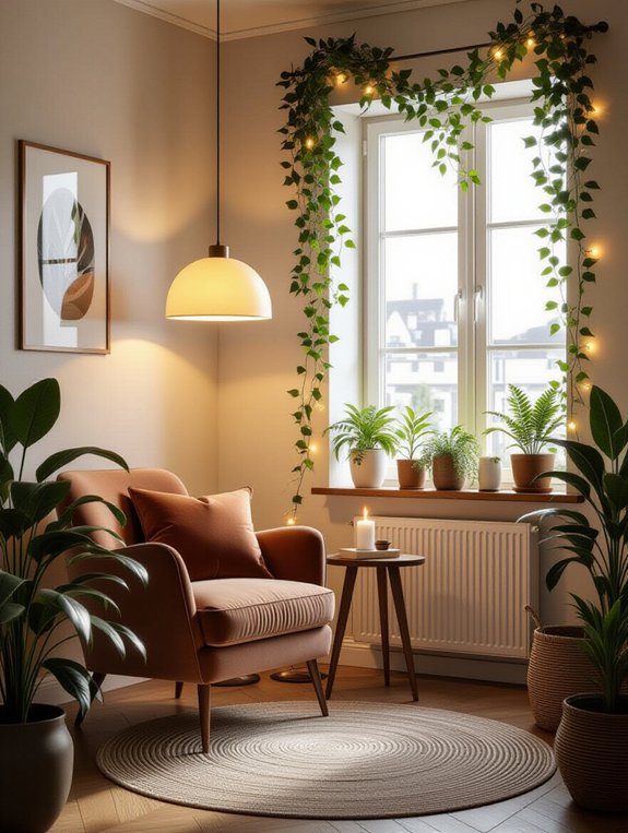 layered lighting for ambiance