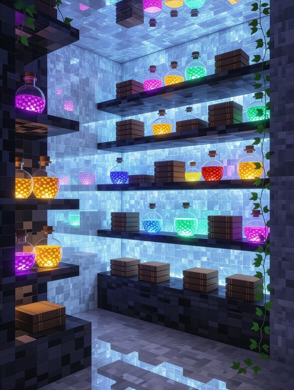 magical enchanted storage design