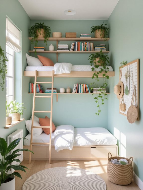 maximize space with vertical storage