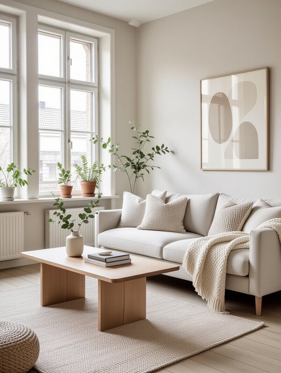 minimalist warmth and functionality