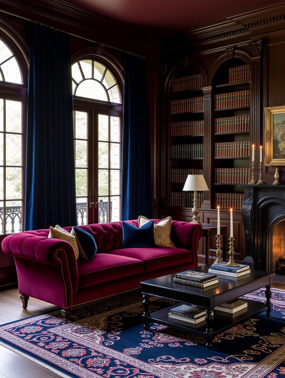 moody sophistication with elegance