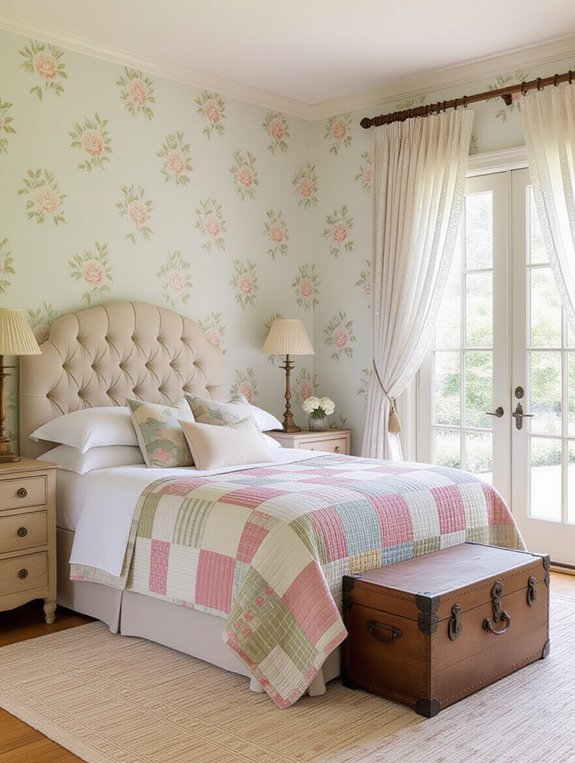 nostalgic vintage bedroom charm