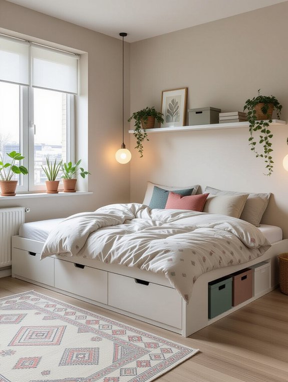 optimize under bed storage solutions