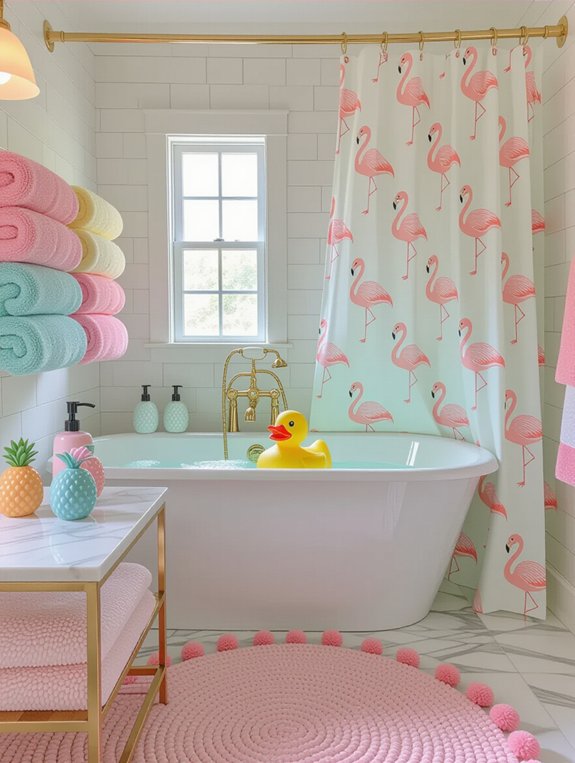 playful bathroom decor ideas