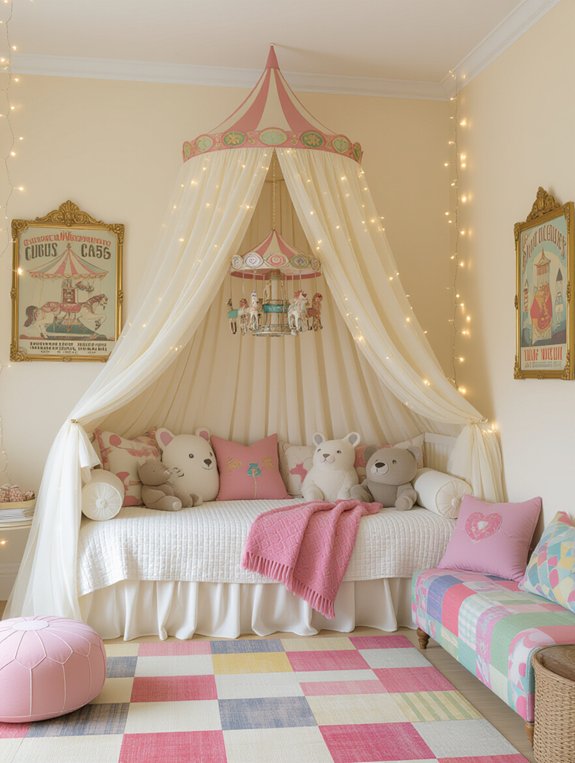 playful carnival inspired decor